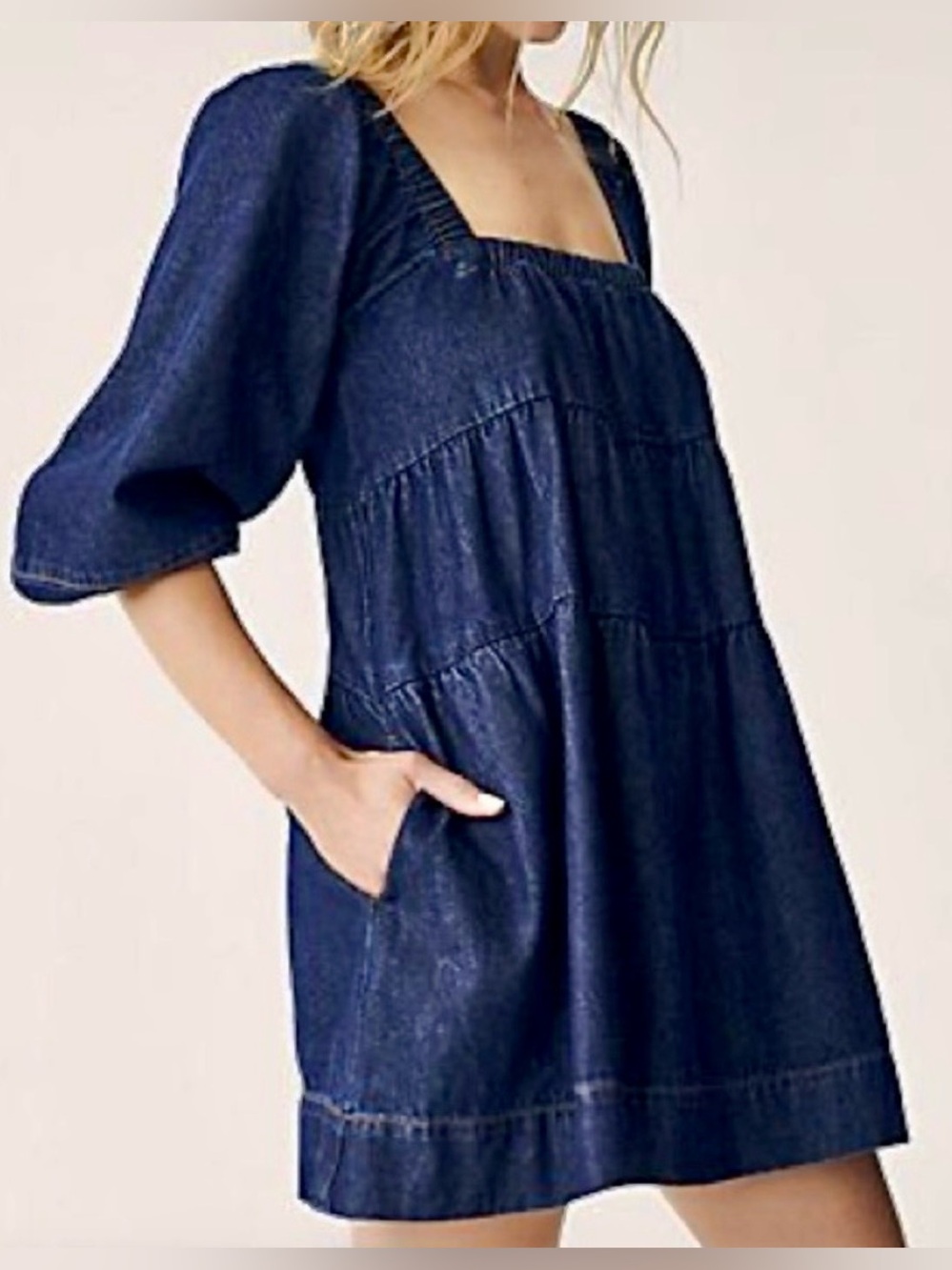 FREE PEOPLE Lou Jean Babydoll Dress